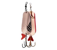 Effzett Glitter Twin Löffel 10cm 60g Kupfer/Kupfer