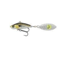 Savage Gear Wobbler 3D Sticklebait Tailspin 7,3 cm 13 g Sinking Green Silver Ayu