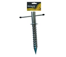 Graff gebohrter Schirmhalter aus Aluminium