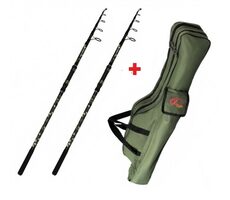 Zfish Rute Kingstone Telecarp 3,6 m 3,5 lb AKTION 1+1 + KOSTENLOSER Koffer