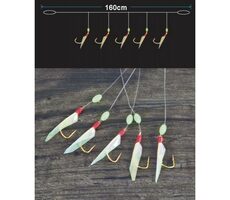 Aquantic Real Skin Rigging System Größe 6 0,50 mm 160 cm