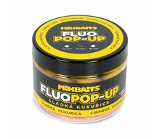 Mikbaits Schwimmender Fluo-Boilie Zuckermais 150 ml 14 mm