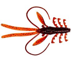 Gunki Naiad Salty Rubber Lure 10cm 4,8g Brown Oil Red Flake 5St