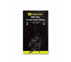 RidgeMonkey Connexion QC Heli Ring Wirbel Größe 8 8St