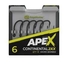 RidgeMonkey Haken Ape-X Continental 2XX Widerhaken Größe 4 10 Stück