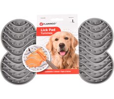 Flamingo Yummee Leckmatte grau / Größe L