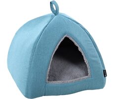 Flamingo Isidoor Katzenbett blau 40x38cm
