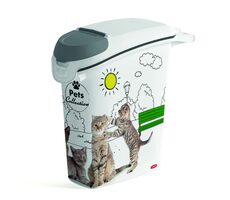 Curver Futterbehälter - Katzenmuster 23l/10kg
