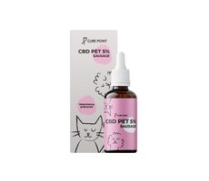 Cure Point CBD PET 5% Öl für Hunde Wurst 10 ml / mit Wurstgeschmack 