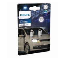 Philips Led Ultinon Pro3100 12V 0,74W 2 Stück / drehbare LED-Lampe / Sockel W2,1x9,5d (W5W)