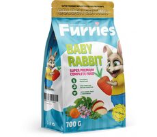 Furries Extrudiertes Granulat Rabbit Junior 700g / Futter für Nagetiere