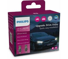 Philips Ultinon Access LED H4/H19 11342 12V U2500 C 2 Stück / Autobirne / Sockel P43t-38 + PU43t-3