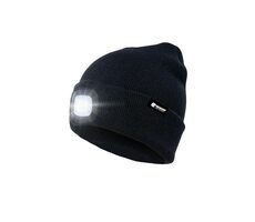 Holdcarp LED Light USB Beanie Schwarz