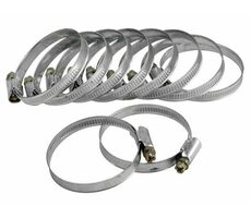 Extol-CRAFT Schlauchschellen | Packung mit 10 Stück | 16-28mm 