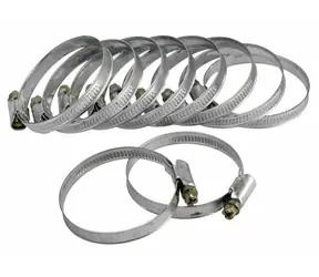 Extol-CRAFT Schlauchschellen | Packung mit 10 Stück | 16-28mm 