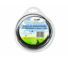 GEKO Mähfaden 2,4 mm 15 m / Wellenprofil / Nylon