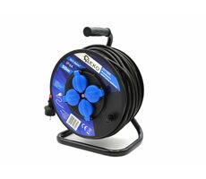 GEKO Verlängerungskabel 3x1,5mm2 | 4 Schubladen | Trommel | IP44 | 50 m