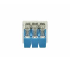 GEKO Kabelklemme mit Hebel 3x0,2-4mm2 