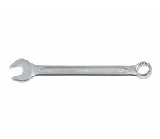 GEKO Flachkopfschlüssel mit satinierter Oberfläche 13 mm CRV - CS DIN3113A