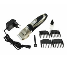 GEKO G81235 / Akku-Schermaschine für Haustiere / 3,7 V / Schnittlänge 0,8 mm bis 12 mm / integrierter Akku