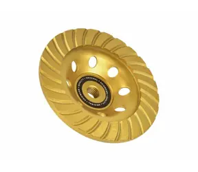GEKO H00121 / Schleifteller Diamant Turbo / 125 x 5 mm / M14