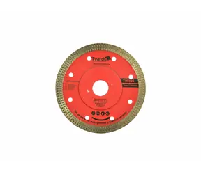 GEKO T00800 / Diamanttrennscheibe für Fliesen und Stein / 125 x 10 x 22,2 mm