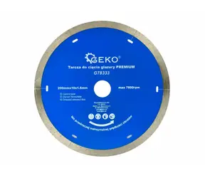 GEKO G78333 / Diamanttrennscheibe mit vollem Umfang / 200 x 10 x 22,2 mm