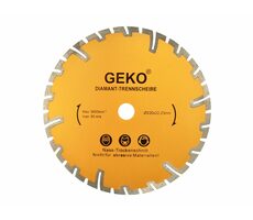 GEKO G00226 / Diamant-Segmenttrennscheibe / 230 x 8 x 22,2 mm
