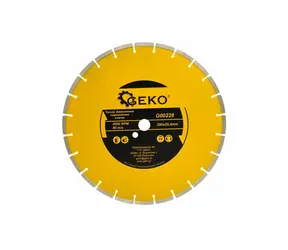GEKO G00228 / Diamant-Segmenttrennscheibe / 350 x 8 x 25,4 mm