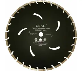 GEKO G00298 / Diamant-Segmenttrennscheibe / 400 x 10 x 32 mm