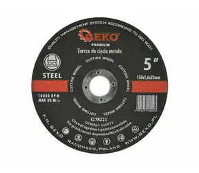 GEKO G78221 / Trennscheibe für Metall / 150 x 1,6 x 22,2 mm