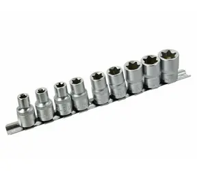 GEKO Innensechskant-TORX-Satz 9-tlg. / CrV