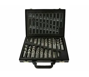 GEKO HSS-Eisenbohrer-Set 170-tlg 