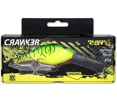 Black Cat Wobbler Cranker 16cm 50g Firetiger
