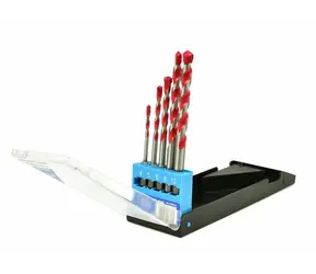 GEKO 5er-Set Universalbohrer / Hartmetallspitze