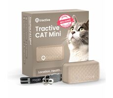 TRACTIVE GPS CAT Mini GPS- Tracer für Katzen braun