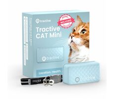 TRACTIVE GPS CAT Mini GPS- Tracer für Katzen, Mint