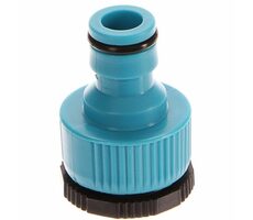 GEKO Wasserhahnanschluss 1/2"-3/4" - Kunststoff 