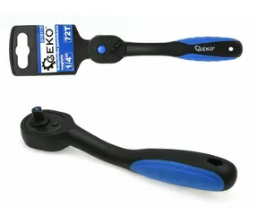 GEKO Ratsche 1/4" 72T 