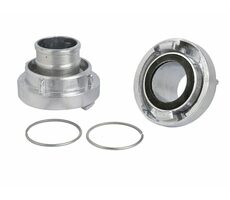 GEKO Schnellkupplung für Schlauch 2" 52 mm 2 Stück 