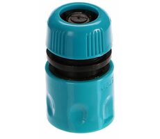 GEKO Schnellkupplung für Schlauch 1/2" - STOP-Ventil