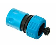 GEKO Schnellkupplung für Schlauch 3/4" - STOP-Ventil