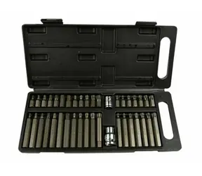 GEKO Bitsatz Torx 41 Werkstatt / CrV-Stahl / Kunststoffbox 