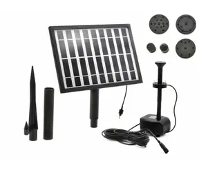 GEKO Solarpumpe 5W für Gartenteich 