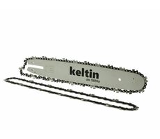GEKO Führungsschiene für Kettensägen und 2 Ketten 14" 3/8" 1,3mm 50z 