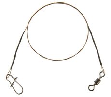 Cormoran Lanko 1x7 Wire Leader Wirbel und Snap 6kg 20cm 2St