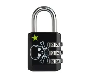 Master Lock 1509EURDSKULL / Kombinationsvorhängeschloss - 30 mm
