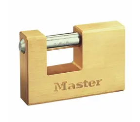 Master Lock 606EURD Rechteckiges Vorhängeschloss für allgemeinen Schutz - 60 mm