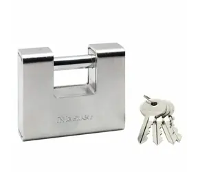 Master Lock 690EURD Rechteckiges Vorhängeschloss für erhöhten Schutz - 90 mm