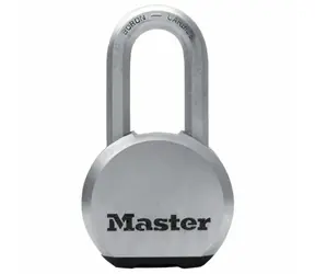 Master Lock M830EURDLH Verchromtes Vorhängeschloss - Excell - 54 mm